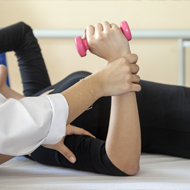 Wrist with Light Weight Being Aided