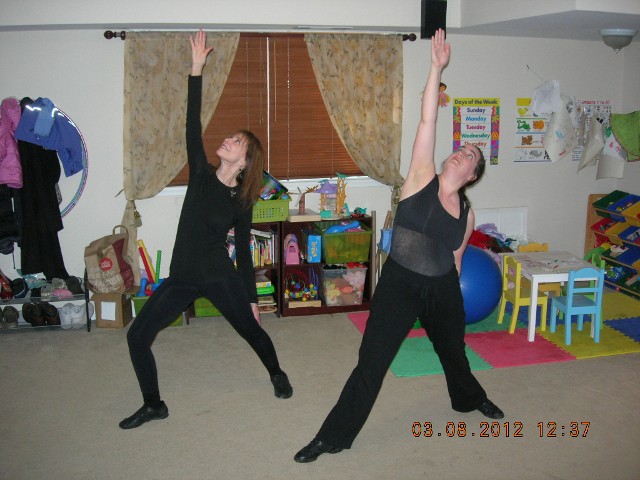 Stephanie, Yoga Instructor, Working with Sarah